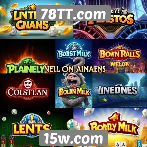 Jogos mais populares disponíveis no 78TT com análise